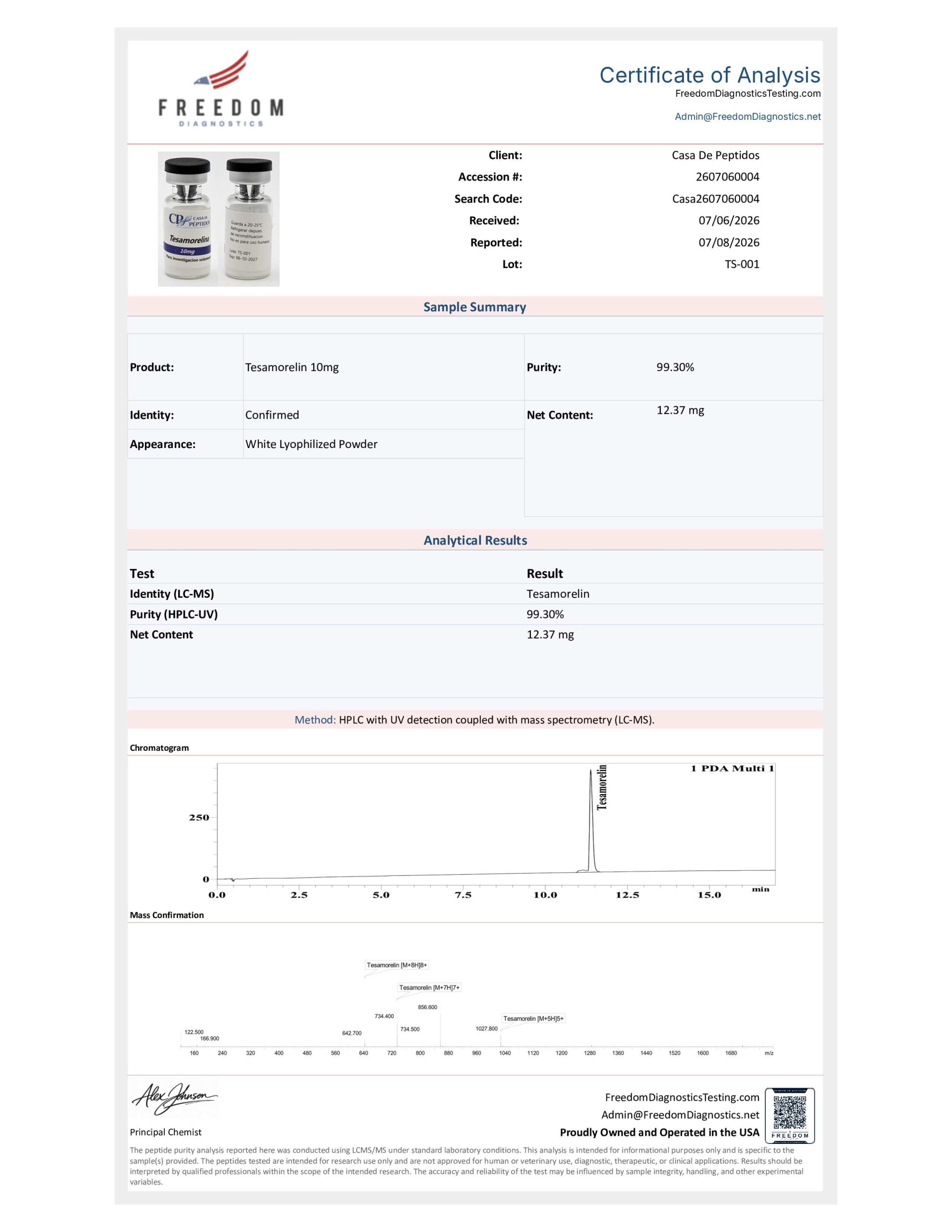 Tesamorelina 10mg - Imagen 2
